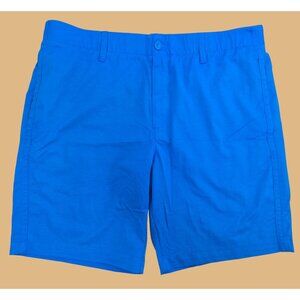 Under Armour Mens Blue Athletic Golf Shorts 36